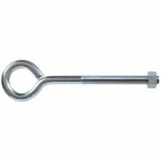 HILLMAN Hardware Essentials Eye Bolt with Nut, 1/2-13 Thread, Steel, Zinc-Plated 320748